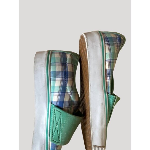 Women's Plaid Puma Slip on Sneakers Shoes, Size 6 Eur 36 Sku 2542 - Picture 10 of 10